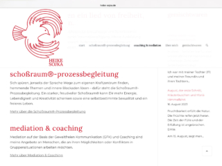 heike-sojka-schossraum-2 Einführungstexte in Schoßraumprozessbegleitung, Coachinh und Mediation