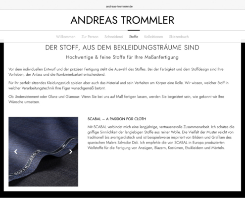 andreas-trommler-stoffauswahl Vorstellung von Stoffherstellern und Dessinbesispiele