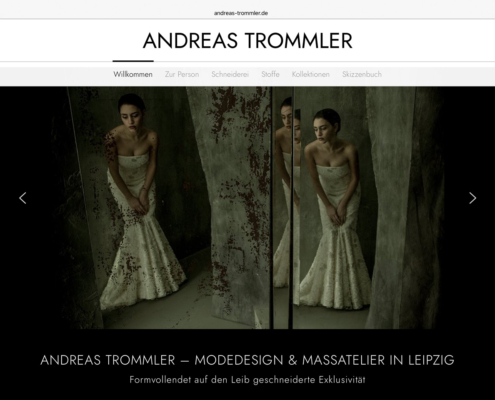 andreas_trommler_startseite Startseite der Internetpräsenz des Leipziger Designers Andreas Trommler