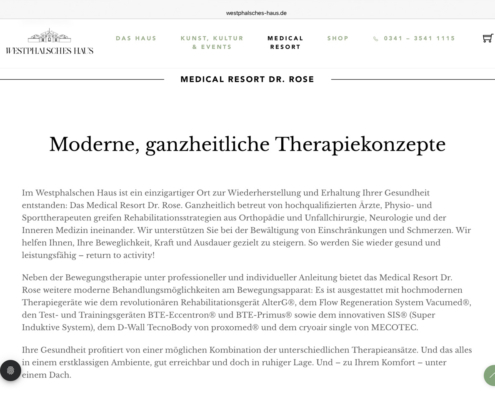 rehazentrum-und-arztpraxis-dr-rose Kurzinformation und Verlinkung zum Medical Resort Dr. Rose