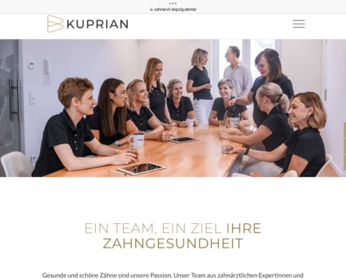Team-Vorstellung Zahnarzt Kuprian Leipzig Team der Zahnarztpraxis Kuprian Zahnmedizin