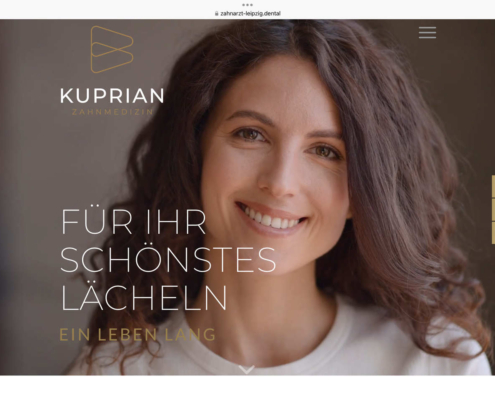 Claim Zahnarzt Claim Kuprian Zahnmedizin